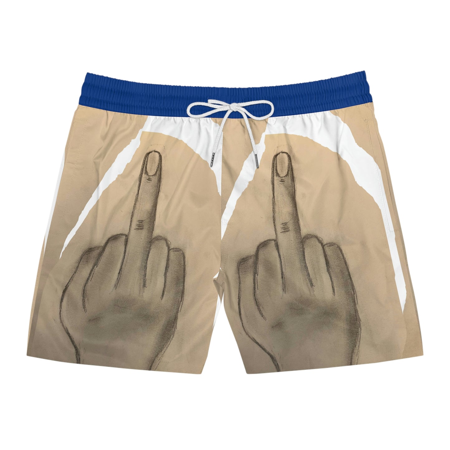 RFIF Logo Men's Mid-Length Swim Shorts