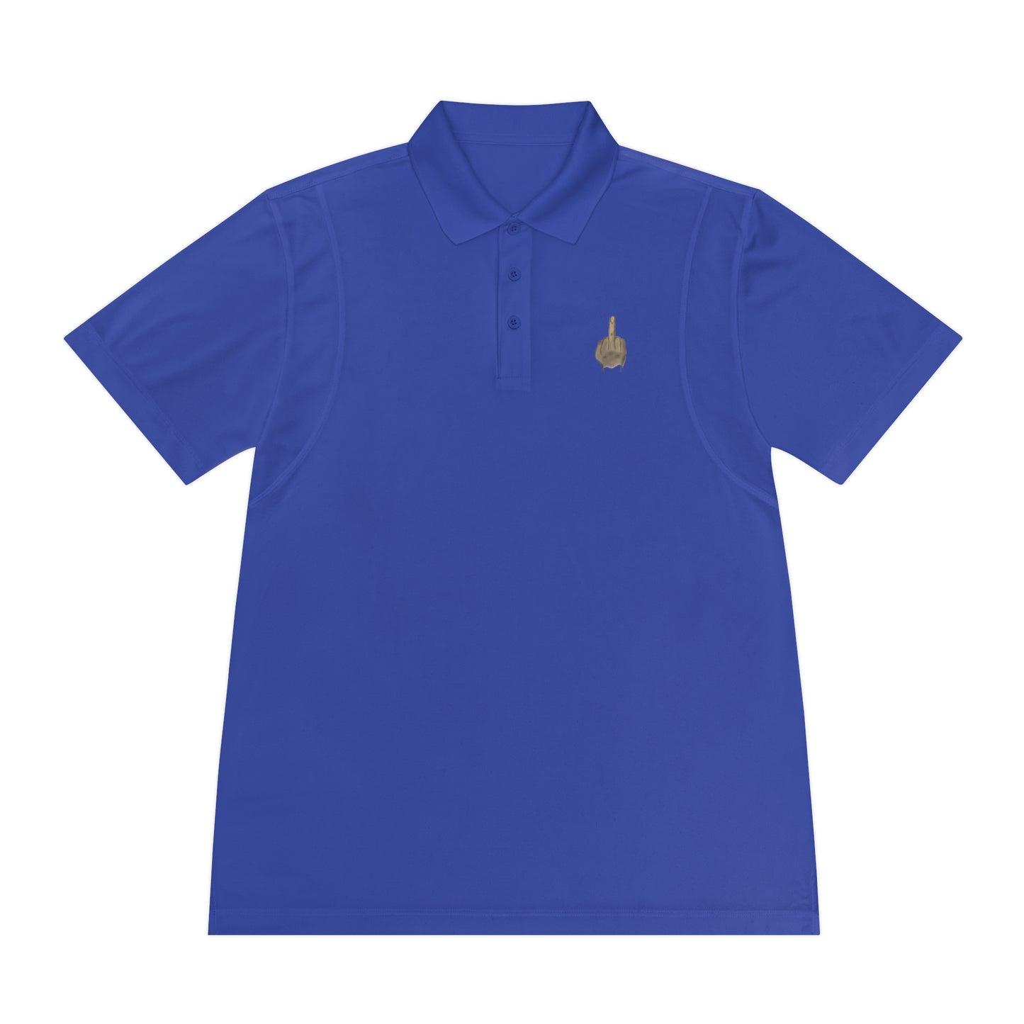 Middle Finger Golf Polo Men's Sport Polo Shirt