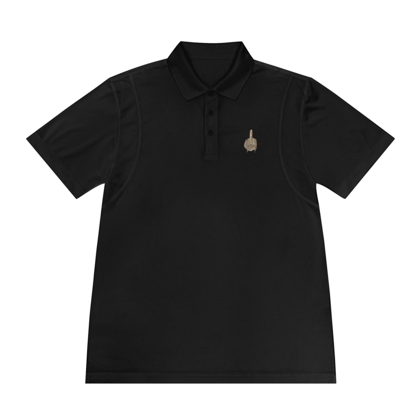 Middle Finger Golf Polo Men's Sport Polo Shirt