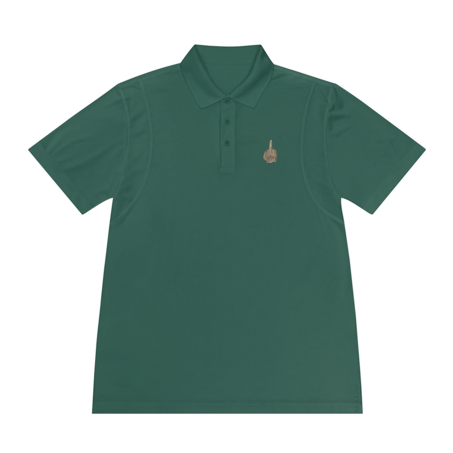 Middle Finger Golf Polo Men's Sport Polo Shirt