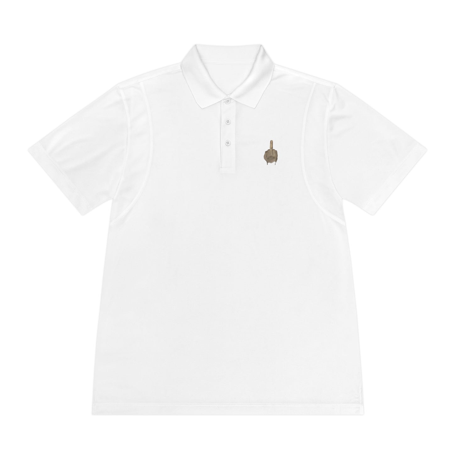 Middle Finger Golf Polo Men's Sport Polo Shirt